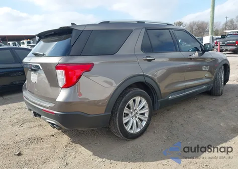 2021 Ford Explorer King Ranch из США, поврежденный, VIN 1FM5K7LC9MGB70039